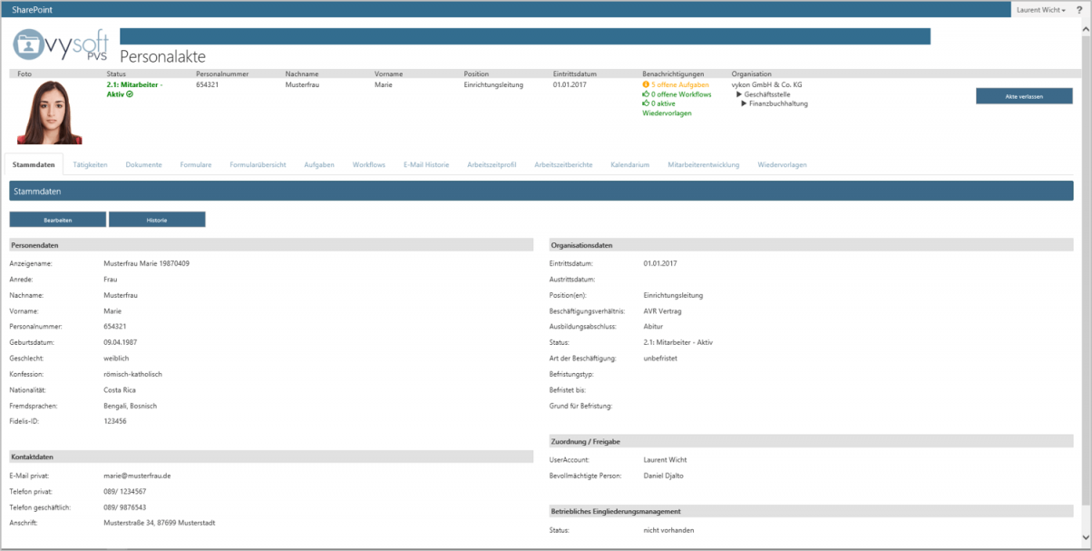 screenshot of vysoft PVS